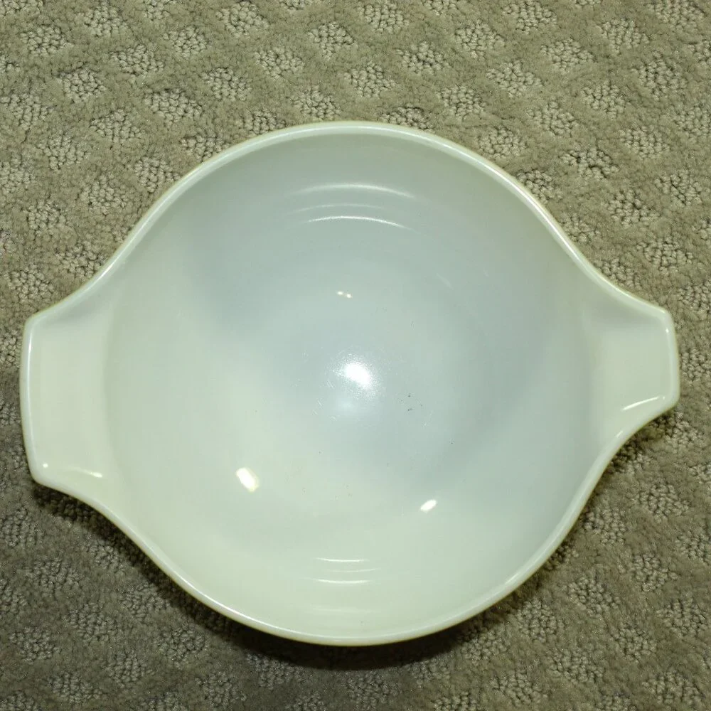 VINTAGE PYREX Set of 4 Verde Green Cinderella Nesting Mixing Bowls 441 - 444